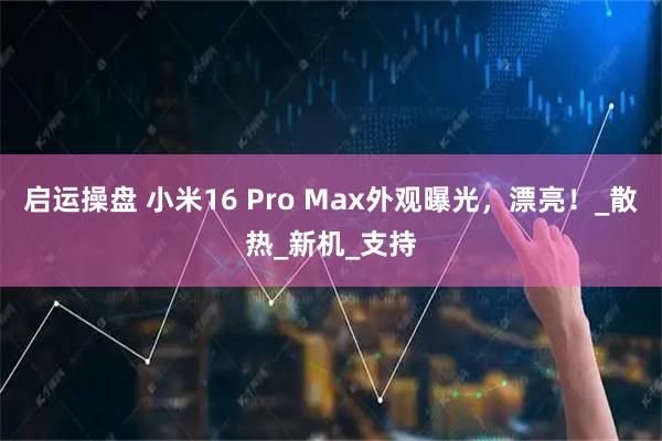 启运操盘 小米16 Pro Max外观曝光，漂亮！_散热_新机_支持