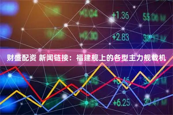 财盛配资 新闻链接：福建舰上的各型主力舰载机